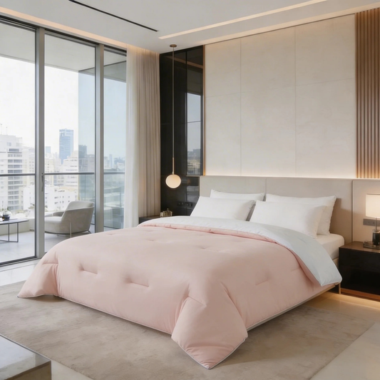 LunaCloud שמיכת קומפורט מלאה, אוורירית ועשירה