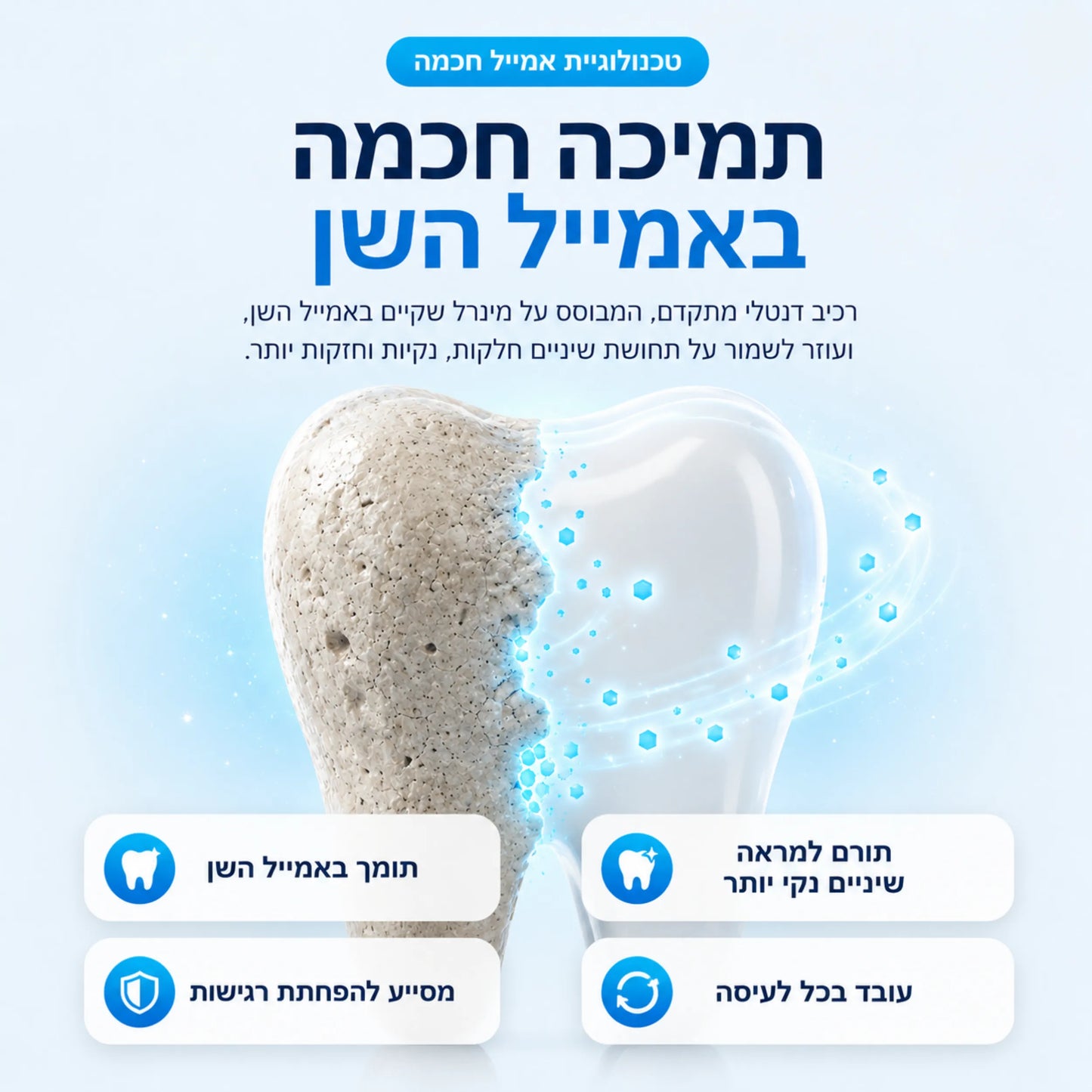 Orabio מסטיקים להלבנת שיניים